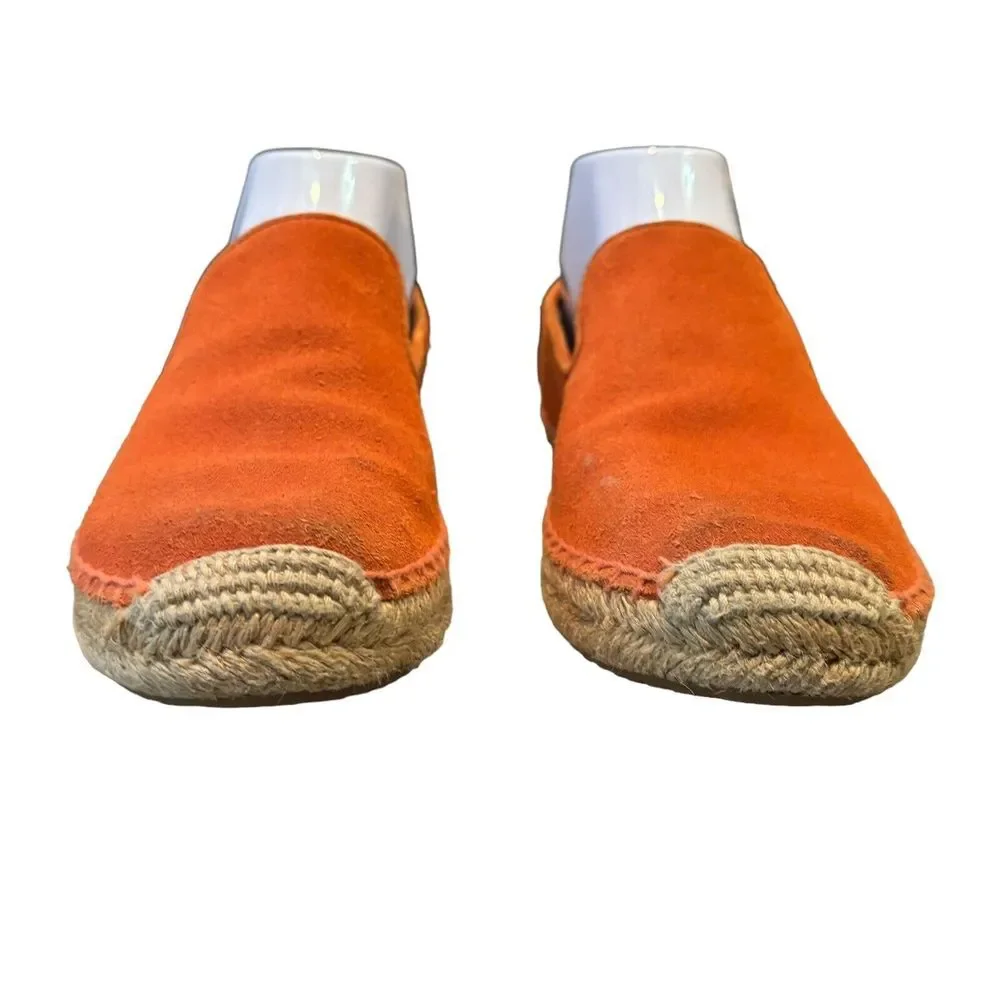UGG Australia SANDRINNE II orange suede espadrille loafers 1016678‎ size US 7